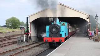 No1 “Lord Roberts” at Boness and Kinneil Steam Railway [upl. by Metcalf146]