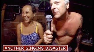 Pusong Bato FOREIGNER SINGS TAGALOG KARAOKE Very Badly [upl. by Dyche]