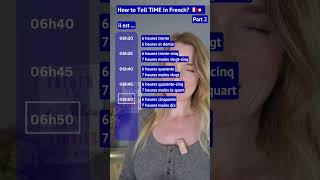 How to Tell TIME in French 🇫🇷🕰️ Part 2 [upl. by Ame520]