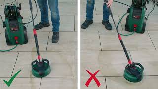 Bosch AquaSurf 280 Multi Surface Patio Cleaner  Product Assembly amp Do and Dont [upl. by Audres468]