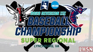 NCAA Super Regional  Game 2 Lynchburg vs Shenandoah Baseball [upl. by Slaohcin]