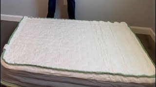 Novilla Twin Mattress 12 Inch Hybrid Mattress in a Box Unboxing [upl. by Ahteres]