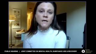 Nicole Lamberson PA Testimony for Massachusetts Benzodiazepine Bill [upl. by Onirotciv]