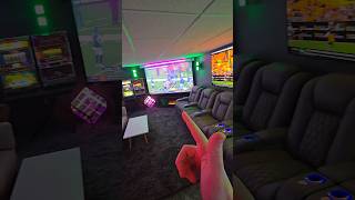 My CRAZY Basement GAME ROOM 🤑🎮 gamingsetup housetour viral PS5 [upl. by Raseta123]