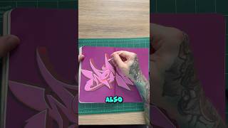 Quick Graffiti Sketch Tutorial  Black Book graffiti sketch [upl. by Ahsilef]