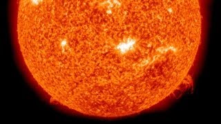 NASA’s 4K View of April 17 Solar Flare [upl. by Festatus]