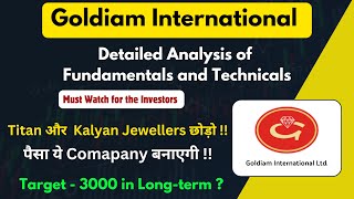 Goldiam International Share Analysis in Detail  Goldiam International Share Latest News [upl. by Eelnayr985]