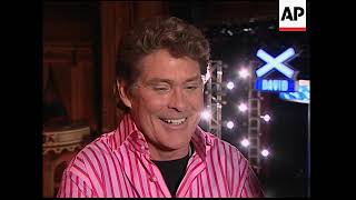 David Hasselhoff and Sharon Osbourne talk about finding talent [upl. by Lemahs]