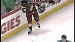 Oliver EkmanLarssons Nice Shootout Attempt NHL Skills Competition 2011 [upl. by Arik]