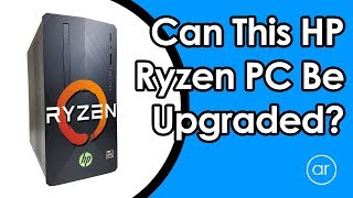 How to Open and Upgrade a RyzenBased HP Pavilion Gaming Desktop [upl. by Atikal]