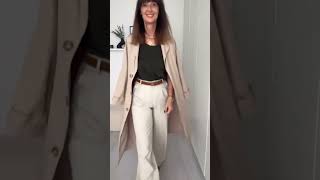 Outfits inspiration for women over 50 👗👠💄50sfashion style styletips [upl. by Nichani]