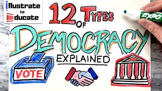 Democracy Vs Republic  Whats the difference between a Democracy and Republic Democracy Explained [upl. by Rodoeht]