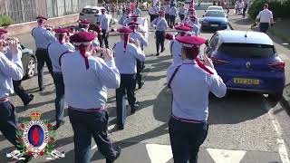 The Loyal FB East Belfast  Brian Robinson Memorial Parade 070924 [upl. by Tod]