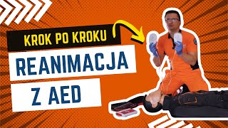 Reanimacja dorosłego z użyciem AED🚨 AED [upl. by Lopez]