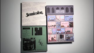 ✮ mini seventeen album haul semicolon fml 17 is right here [upl. by Lyrad]