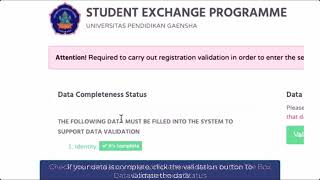 Student Exchange Admission Guidelines Universitas Pendidikan Ganesha English Version [upl. by Hulda]