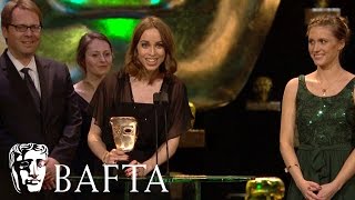 Operator wins British Short Film  BAFTA Film Awards 2016 [upl. by Donegan]