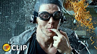 Quicksilver Saves Everyone  Sweet Dreams  XMen Apocalypse 2016 Movie Clip HD [upl. by Elery]