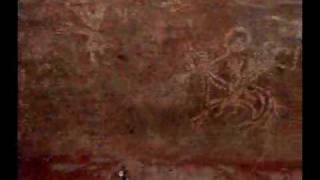 Ancient Cave Art  Bhimbetka India [upl. by Ariaes506]