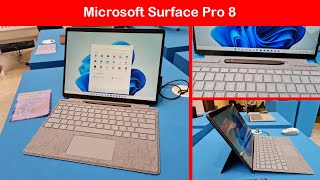 Microsoft Surface Pro 8  Découverte de toutes les nouveautés [upl. by Jennilee332]