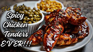 The BEST Spicy Chicken Tenders Recipe EVER  Ray Macks Kitchen amp Grill [upl. by Ialokin]