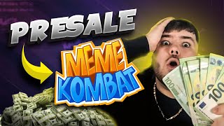 Memekombat PRESALE 🤑 100x MÖGLICH Analyse [upl. by Negyam50]