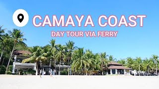 VLOG 50 CAMAYA COAST DAY TOUR via FERRY  Bataan  ₱899 [upl. by Euqinor]