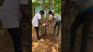 82cc Earth Auger 9787672239 Melur Madurai drill auger digging earthauger digger planting [upl. by Htial797]