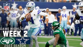 New York Jets vs Dallas Cowboys  2023 Week 2 Game Highlights [upl. by Notlrak823]