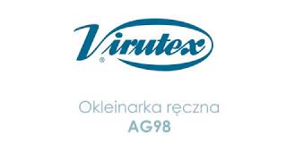 Okleinarka ręczna Virutex AG98 [upl. by Stanley441]