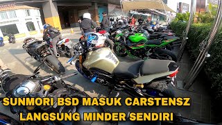 ZX25R SUNMORI BSD NYOBAIN MASUK CARSTENSZ MALL AUTO MINDER [upl. by Roland939]