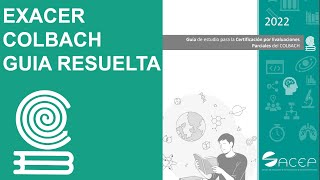 GUIA EXACER COLBACH MATEMATICAS PROBLEMA 5  Encuentre el primer término de una progresión aritmétic [upl. by Sky]