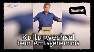 Maschek  Kulturwechsel beim Amtsgeheimnis WÖ598 [upl. by Airtap]