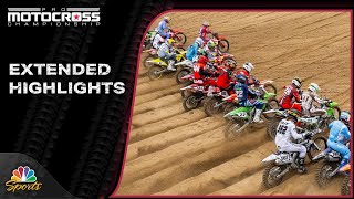 Pro Motocross 2024 EXTENDED HIGHLIGHTS Round 5 The Wick 338  62924  Motorsports on NBC [upl. by Esyli]