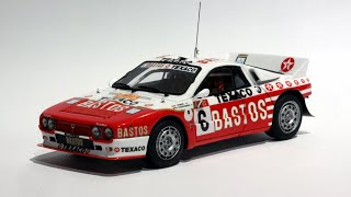 Building the 143 Arena Models Lancia 037 [upl. by Ellesor]