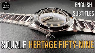 Squale Heritage 59 edizione speciale per Orologi SWP [upl. by Shiller]