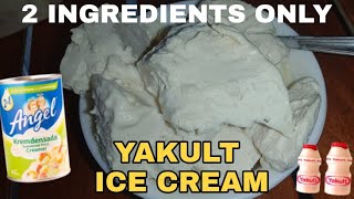 EASY Yakult Ice Cream using 2 Ingredients ONLY [upl. by Merissa72]