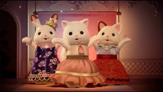 The Sisters Fasion Show  Mini Episodes Season 3 Clover 6 Sylvanian Families [upl. by Aleahcim]