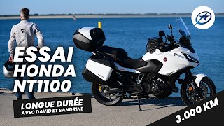 Honda NT1100  Essai longue durée 2022 [upl. by Yanffit]