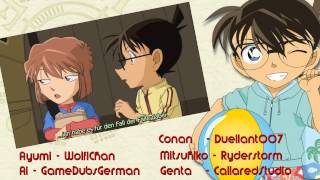 Detektiv Conan Ai Nennt Conan Perversling German Fandub [upl. by Ahsilef]