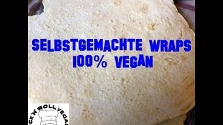 SELBSTGEMACHTE WRAPS 100 VEGAN  vegan kochen mit Jérôme Eckmeier [upl. by Anahpos]