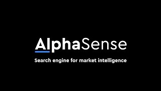 Make datadriven decisions with confidence  AlphaSense [upl. by Erasmus995]