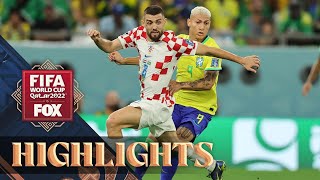 Croatia vs Brazil Highlights  2022 FIFA World Cup  Quarterfinals [upl. by Nodyl834]