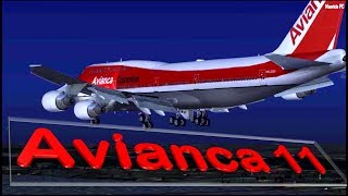 Vuelo 11 de Avianca  Peligro invisible Reconstrucción [upl. by Gewirtz]