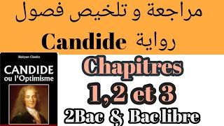 Candide ou LOptimismechapitre12 et 3 تلخيص مع الشرح résumé2 bac et bac libre كنديدVoltaire [upl. by Naibaf]