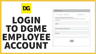 How to Login DGme Employee Account  DGme Employee Benefits [upl. by Ashby]