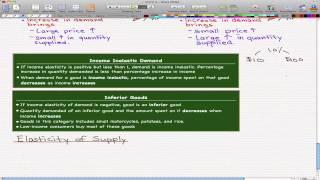 Microeconomics  56 Income Inelastic Demand [upl. by Janith]