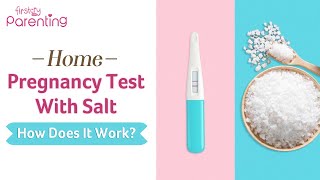 Home Pregnancy Test With Salt  Pregnancy Test With Salt At Home  Homemade Pregnancy Test [upl. by Alial]