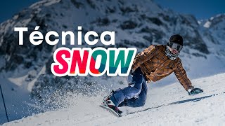 MEJORA LA TÉCNICA EN SNOWBOARD  Snowboard  Aprende a esquiar [upl. by Ruvolo]