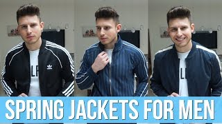 ASOS Jackets Haul  Best Spring Jackets For Men 2019 Asos Bershka Adidas amp More [upl. by Nywnorb]